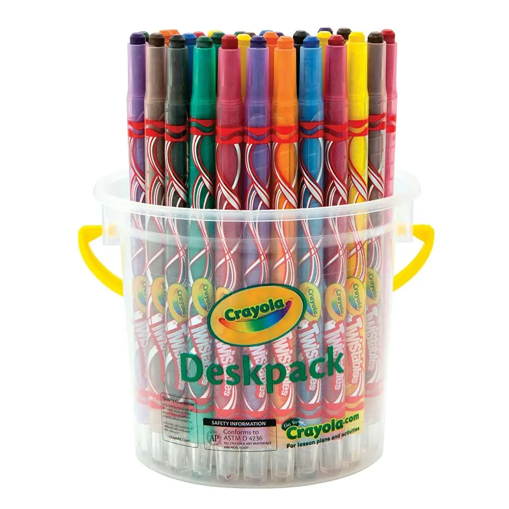 10pc Crayola Kids/Childrens Creative Large School Art/Craft Drawing Crayons 36m+ - Hobbies
