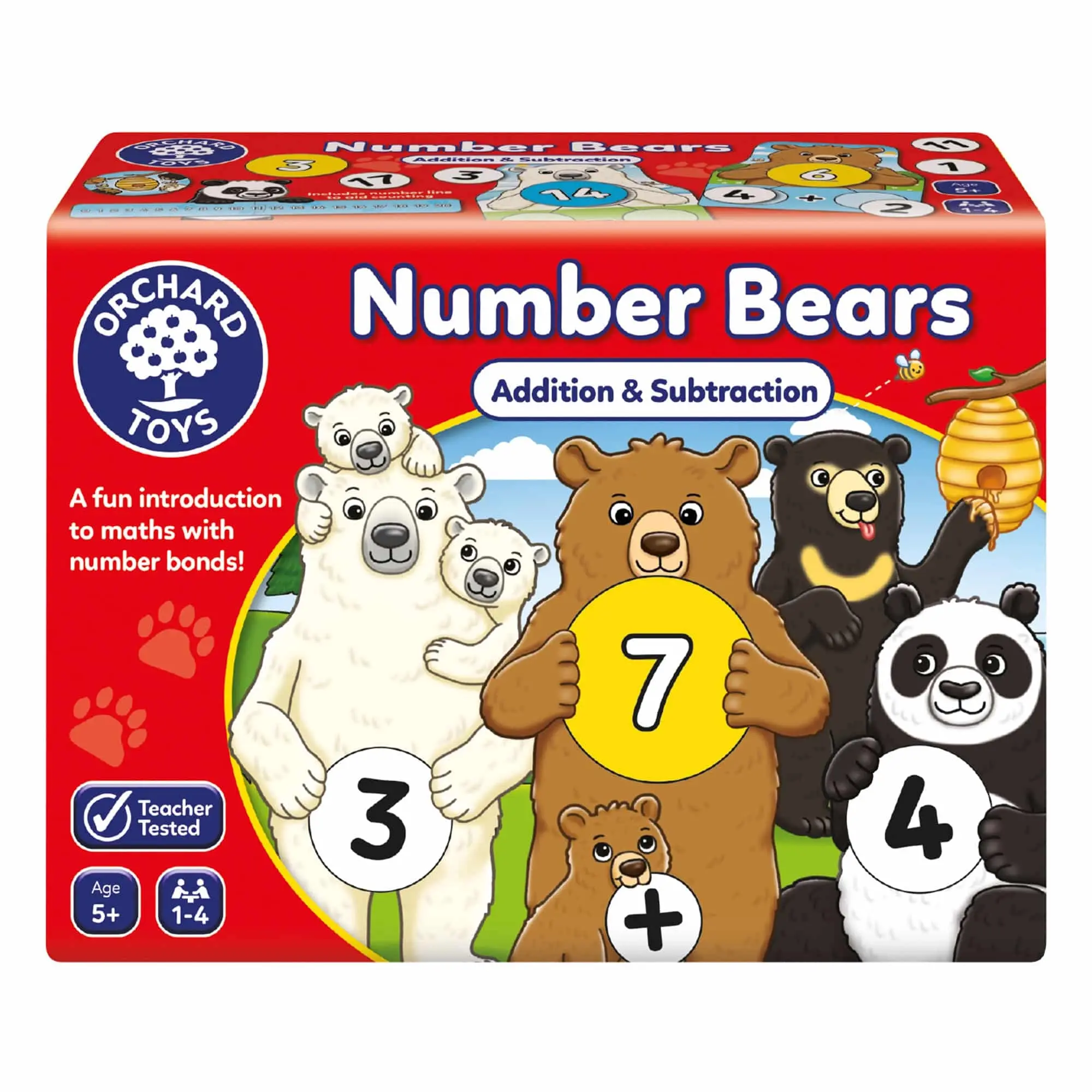 Orchard Toys - Number Bears Game