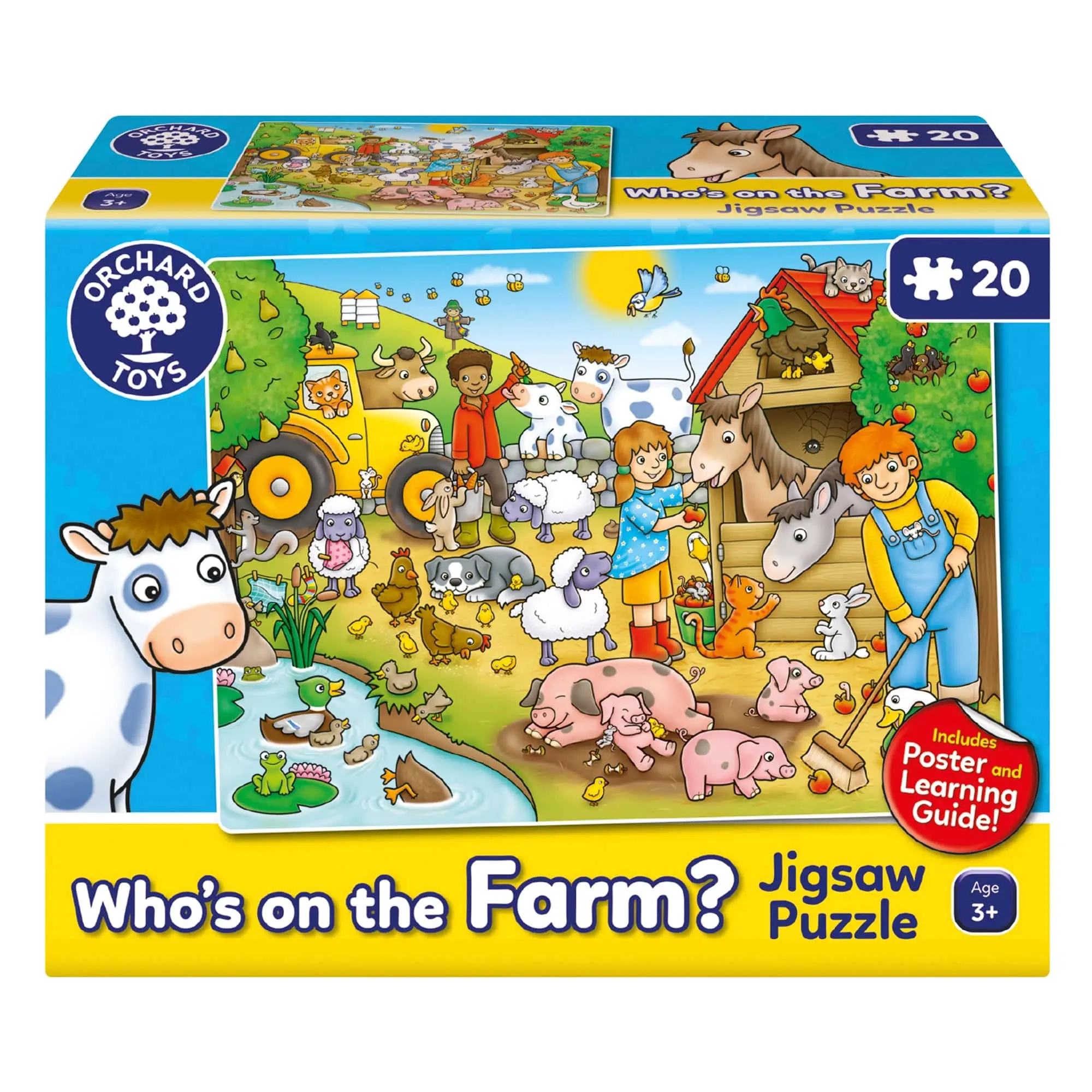 Orchard Toys - Who's on the Farm Jigsaw Puzzle