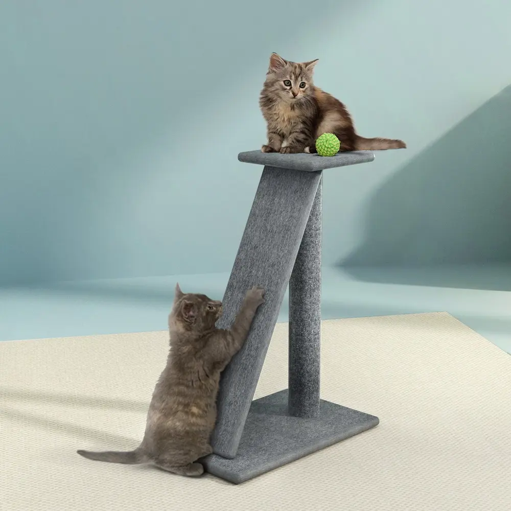 i.Pet Cat Tree 82cm Scratching Post Tower Scratcher Condo Trees Climb House - Pets