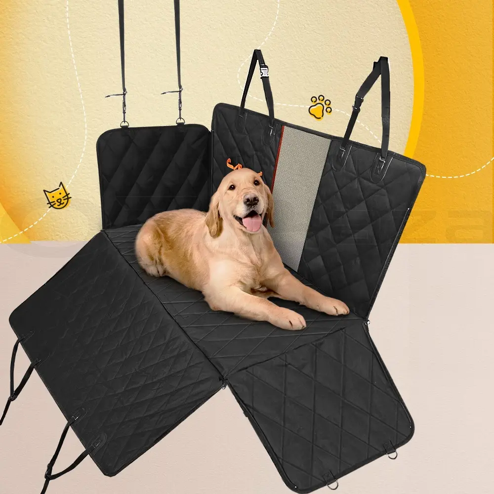i.Pet Pet Car Seat Cover Dog Back Waterproof Protector Hammock Non Slip Rear Mat - Save up to 70% Off Pet Supplies
