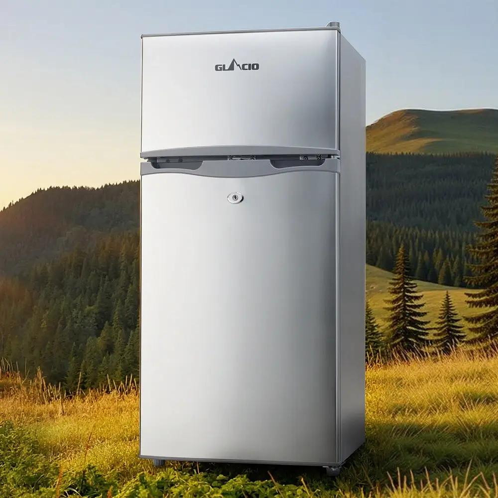 Glacio 100L Portable Fridge Freezer Bar Upright 12V/24V/240V Camping Caravan - Sports & Outdoor