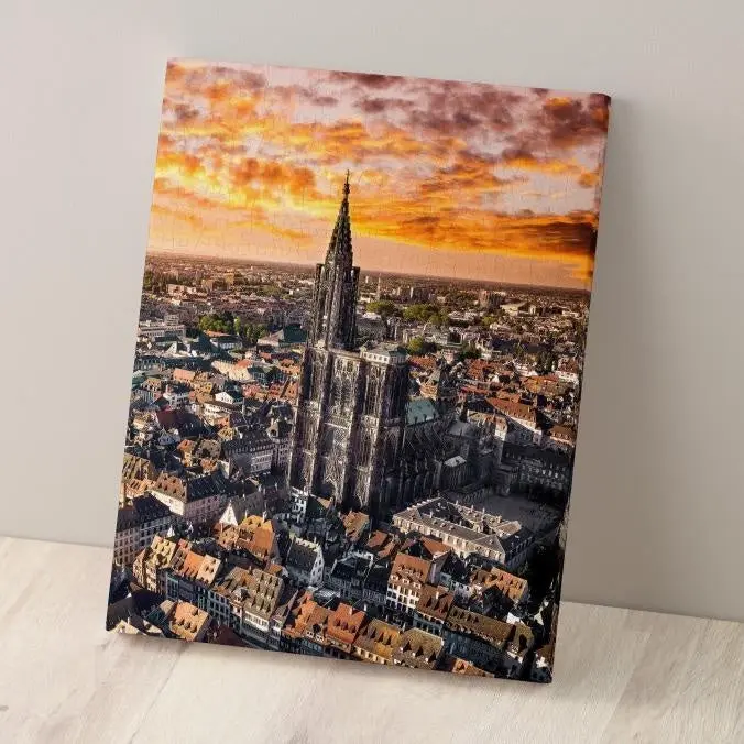 366pc Strabourg Cathedral France Puzzle - Toys & Games