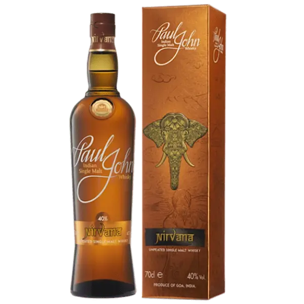 Paul John Nirvana Indian Single Malt Whisky 700ml - Alcohol