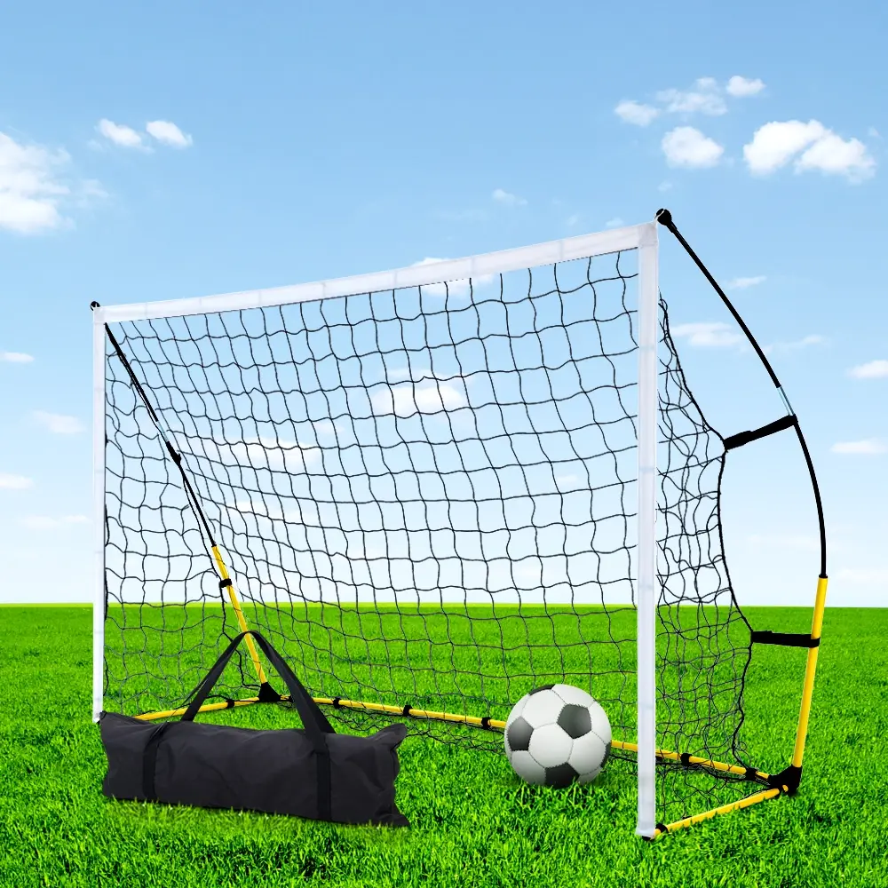 Everfit 2.4m Football Soccer Net Portable Goal Net Rebounder Sports Training - Best Sellers From $10