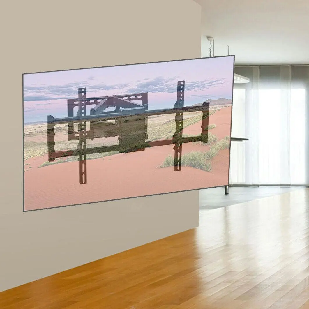 Fin Heavy Duty Full Motion Articulating Tv Wall Mount Bracket Fits 30"-85" Uled Lcd