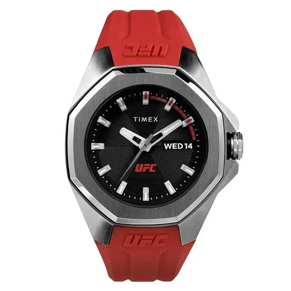 Timex UFC Pro Black Dial Resin Strap Men’s Watch (TW2V57500) - Jewellery