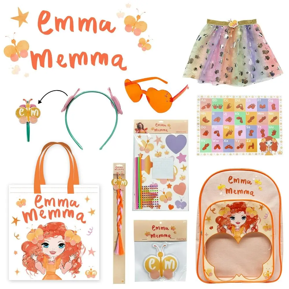 Emma Memma Merchandise Kids/Childrens Backpack/Accessories Showbag 2024 - Fashion