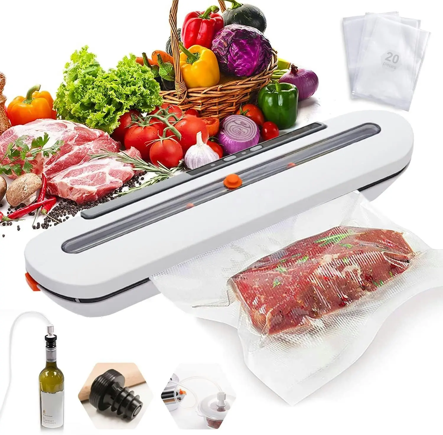 Vacuum Sealer Machine Food Packer - Home & Garden