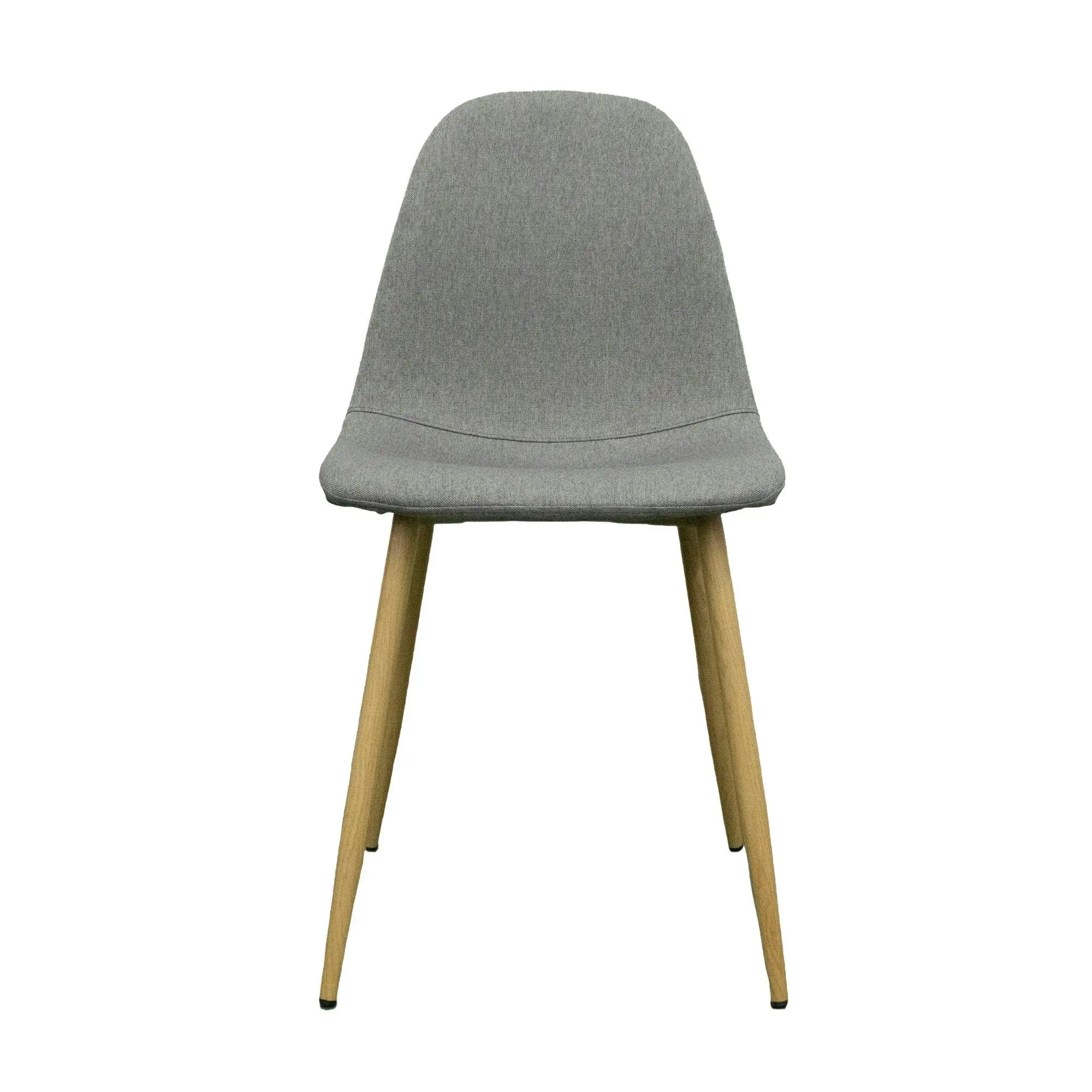Milford 4pc Set Fabric Dining Chair Light Grey - Furniture