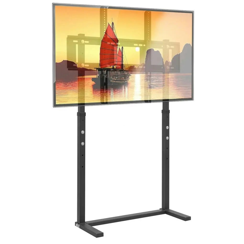 Fin Slim Tv Floor Stand Bracket Adjustable For 32"-100" Lcd Led Panel Vesa 800X400Mm