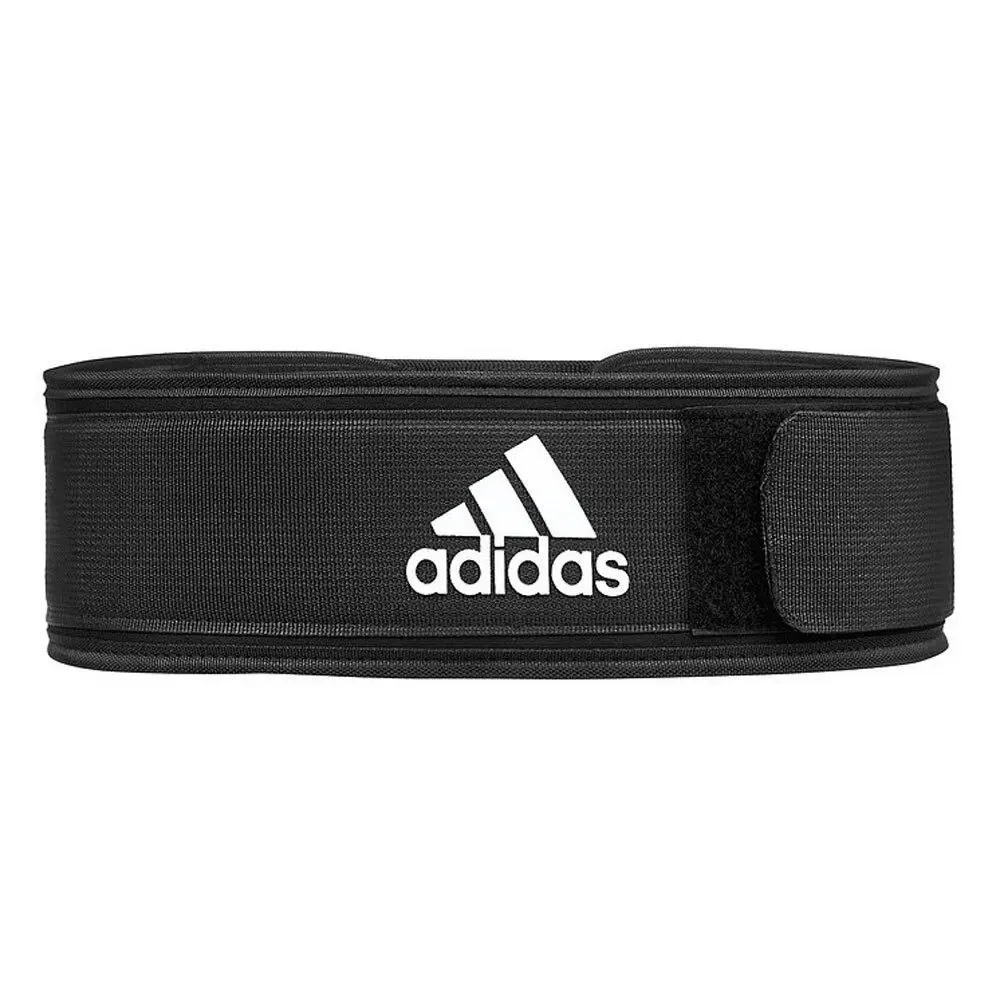 Adidas Essential Weight/Powerlifting Belt Strength Support/Gym Training Large BK - Sports & Outdoor