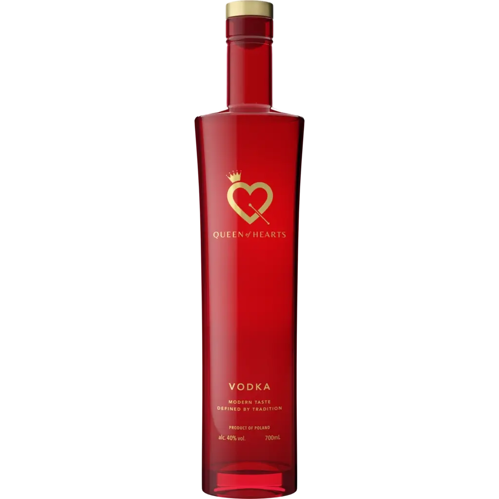 Queen Of Hearts Premium Polish Vodka 700ml - Alcohol
