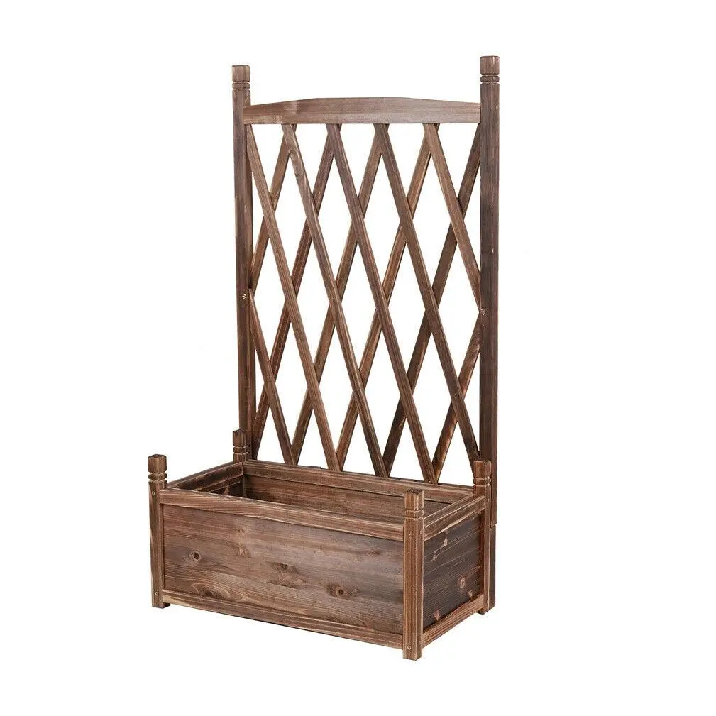 Trellis Planter: Perfect for Growing Climbing Plants, Flowers, and Veggies - Home & Garden