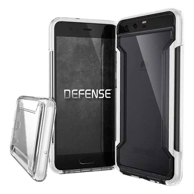X-Doria Defense DropShield Case (Suits Huawei P10) - Clear/White