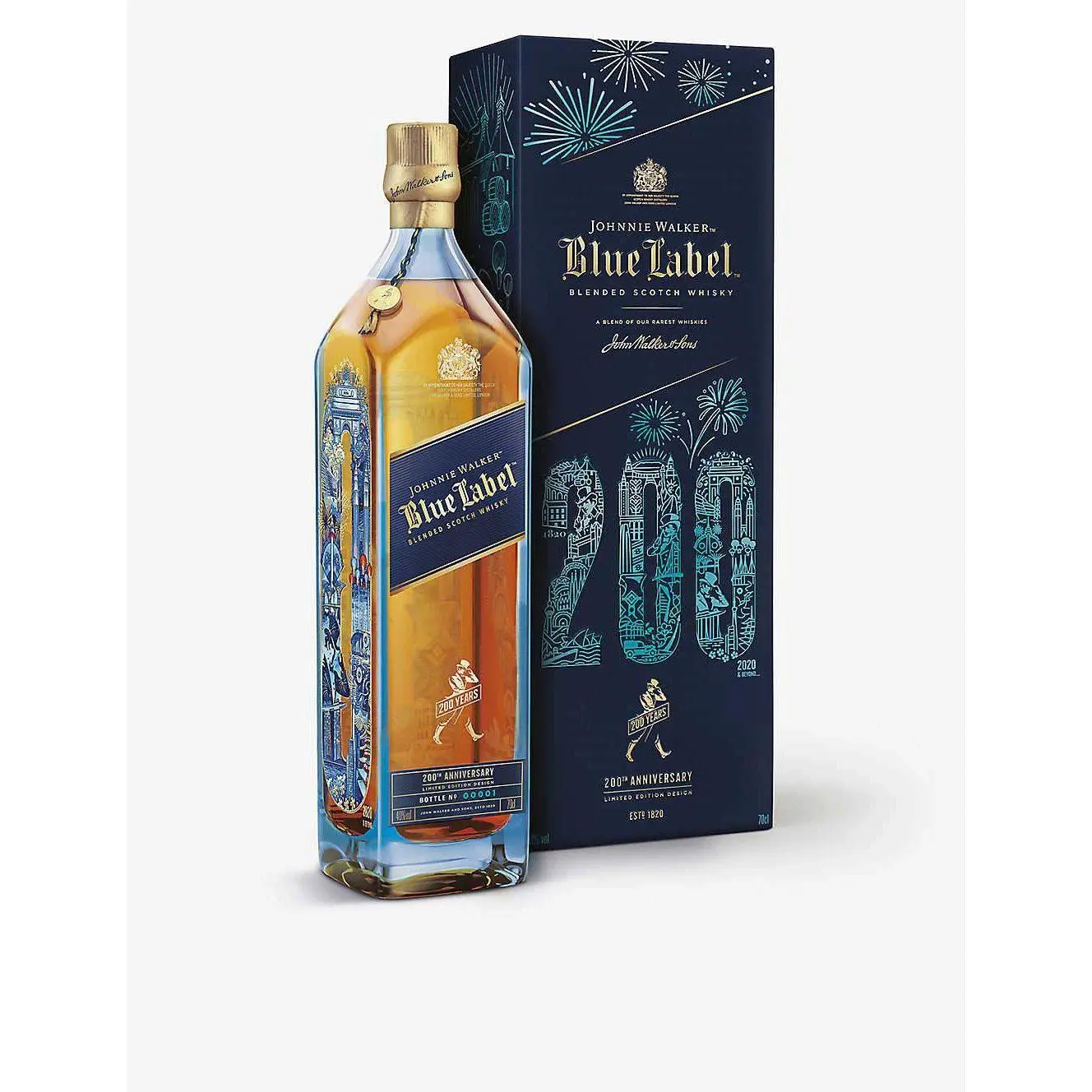 Johnnie Walker Blue Label 200th Anniversary Limited Edition - Alcohol