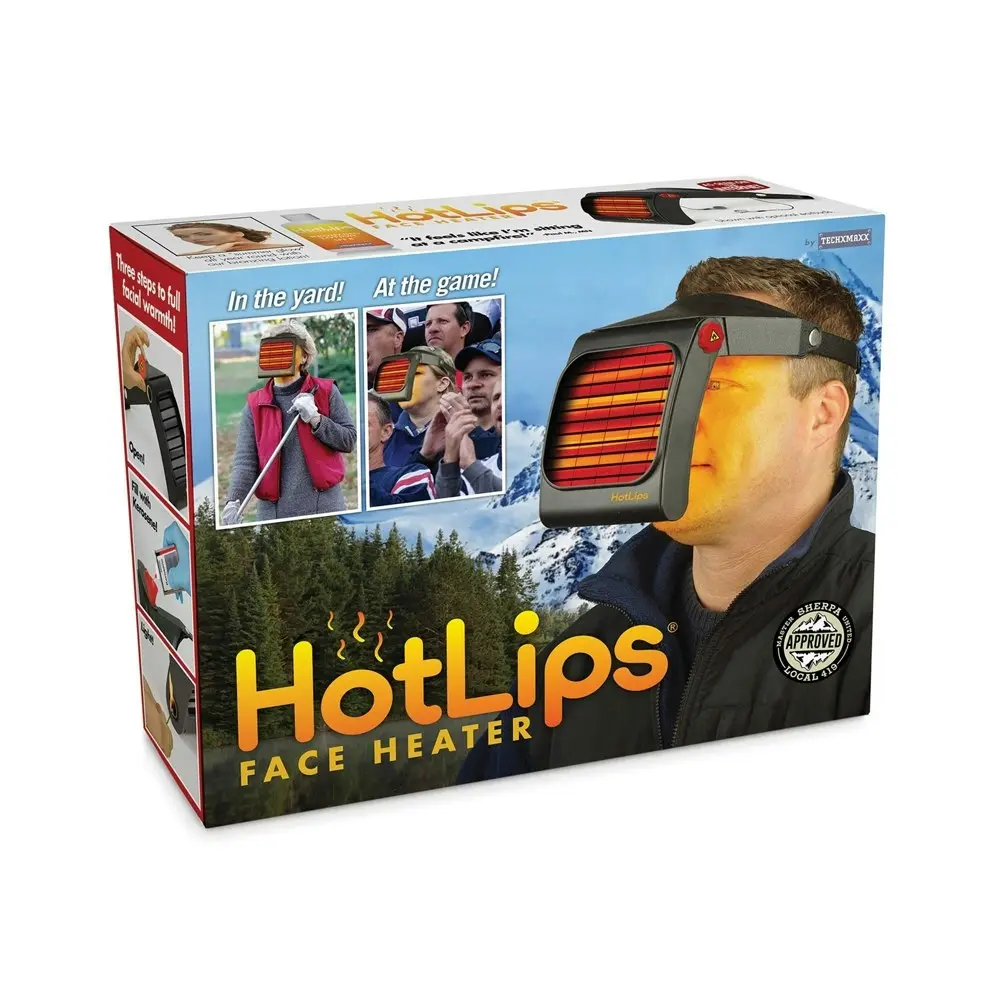 Prank-O Prank Empty Gift Box Storage Joke/Funny 28.5cm Hot Lips Face Heater
