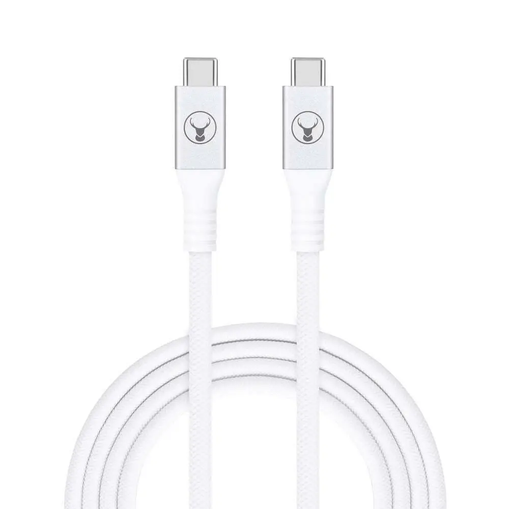 Bonelk Long-Life 2m USB TypeC to USB-C 10Gbps Cable For Samsung Galaxy S22 White