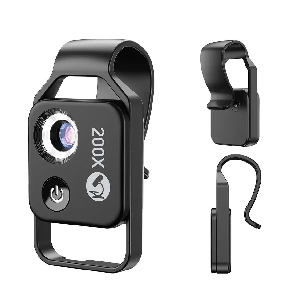 HD 200x portable cell phone microscope with CPL - Electronics