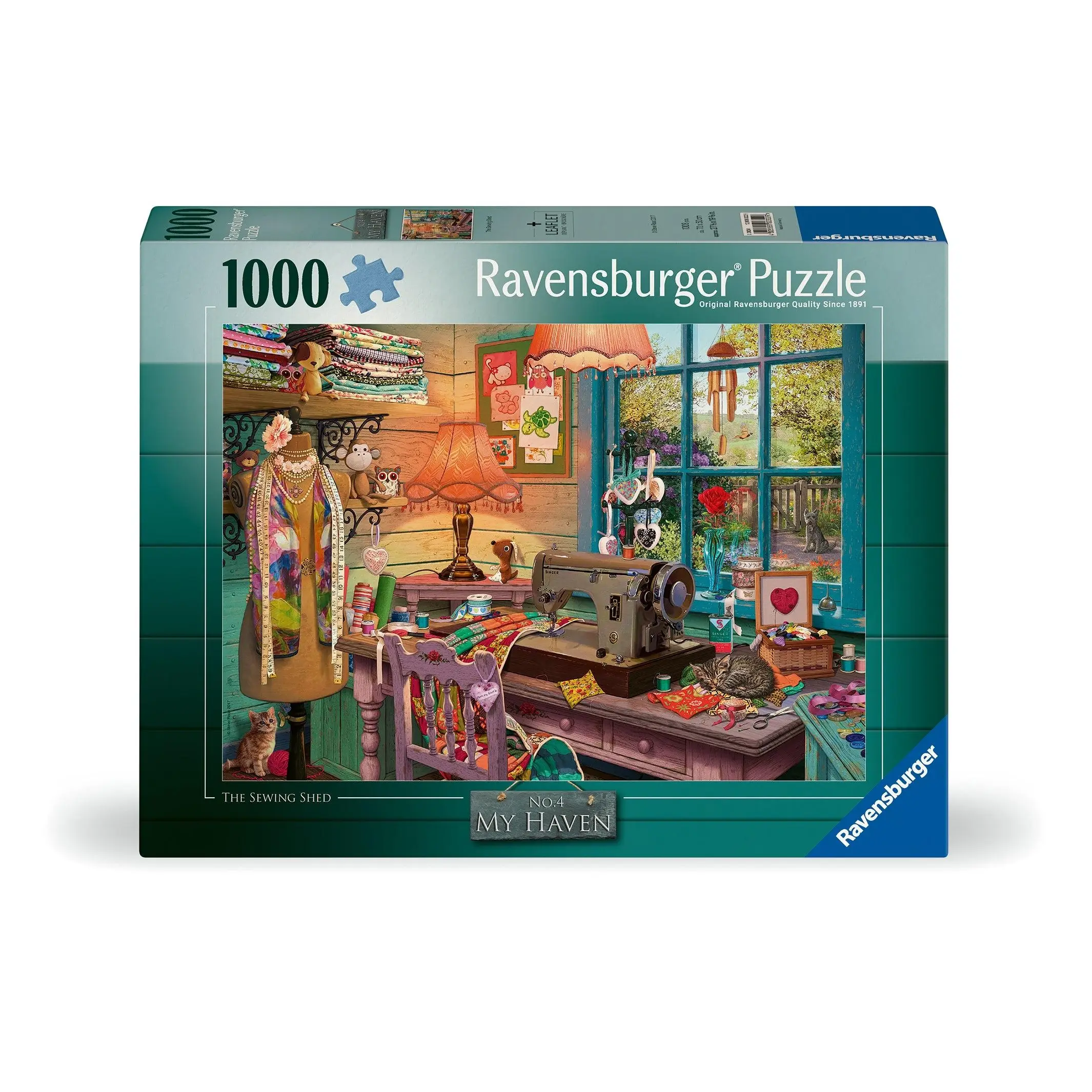 1000pc My Haven No 2 the Sewing Shed Puzzle - Toys & Games