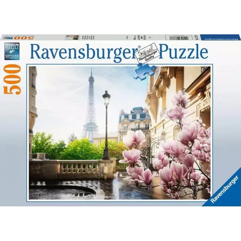 500pc Springtime in Paris Puzzle - Toys & Games