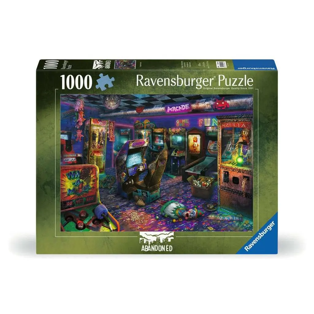 1000pc Abandoned: Forgotten Arcade Puzzle - Toys & Games