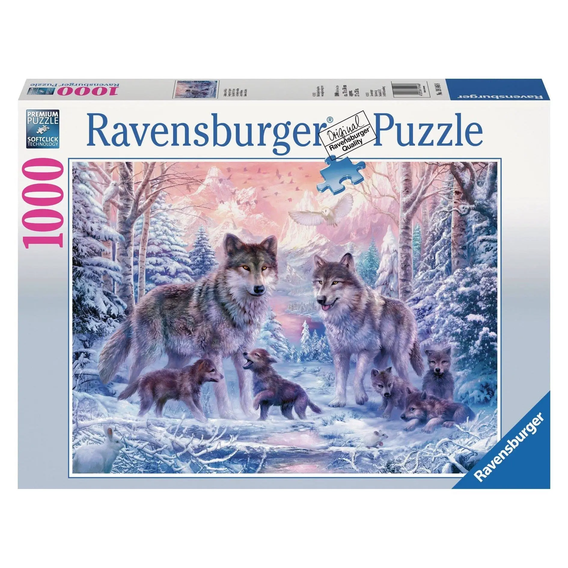 1000pc Arctic Wolves Puzzle - Toys & Games