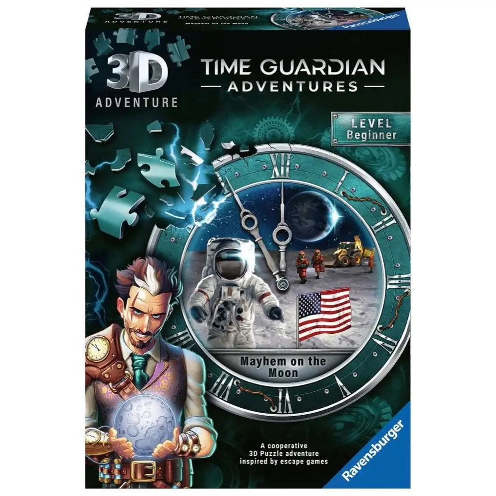 216pc Time Guardian Adventures Mayhem on the Moon 3D Puzzle - Toys & Games