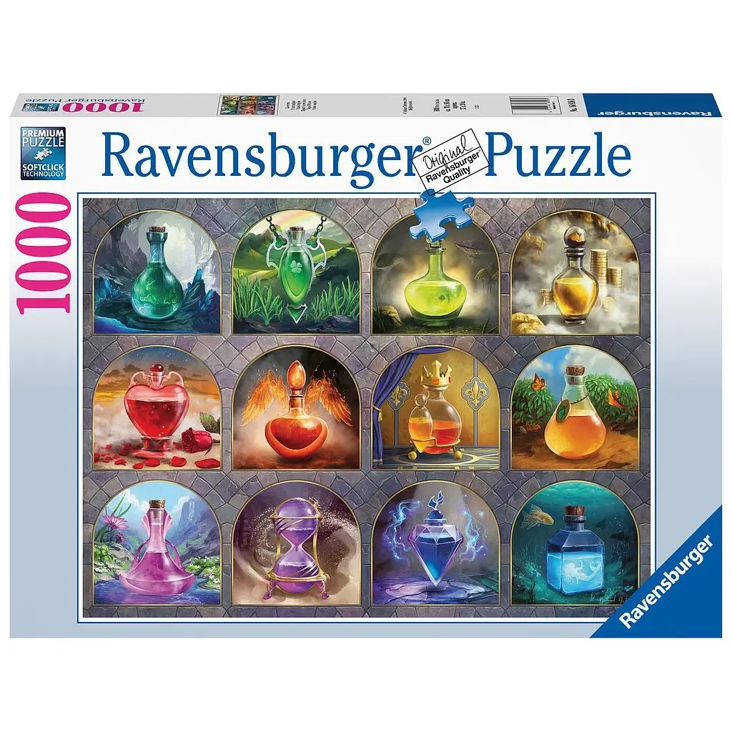 1000pc Magical Potions Puzzle - Toys & Games