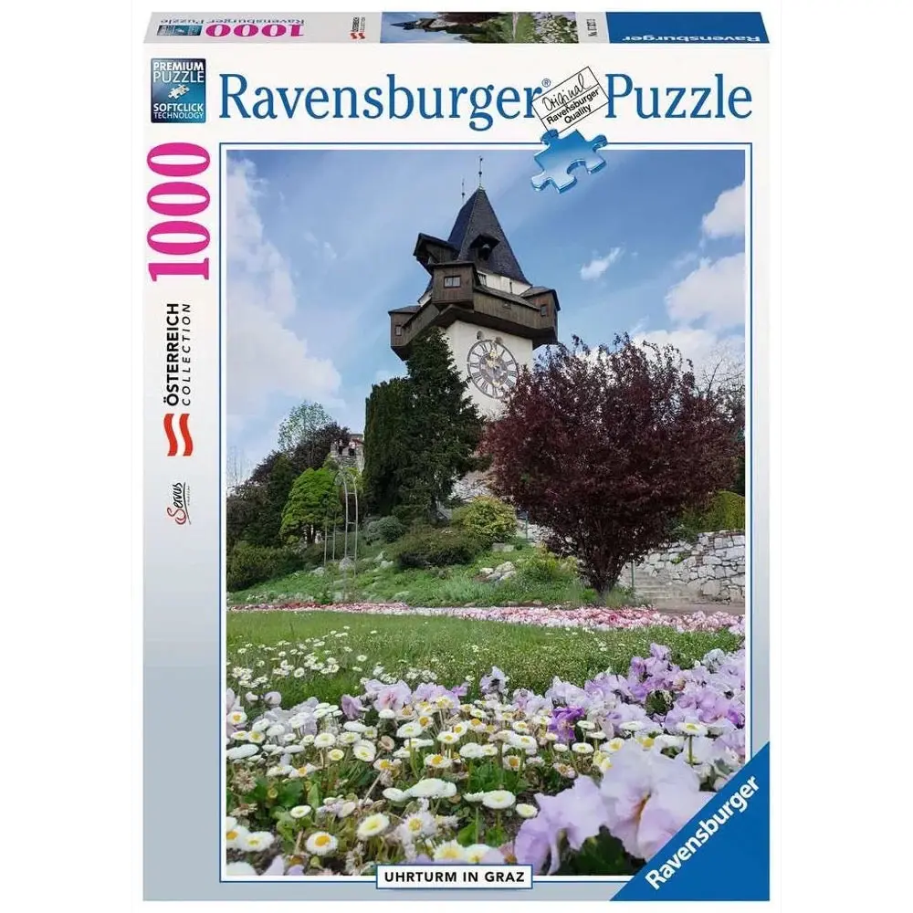 1000pc Uhrturm in Graz Puzzle - Toys & Games