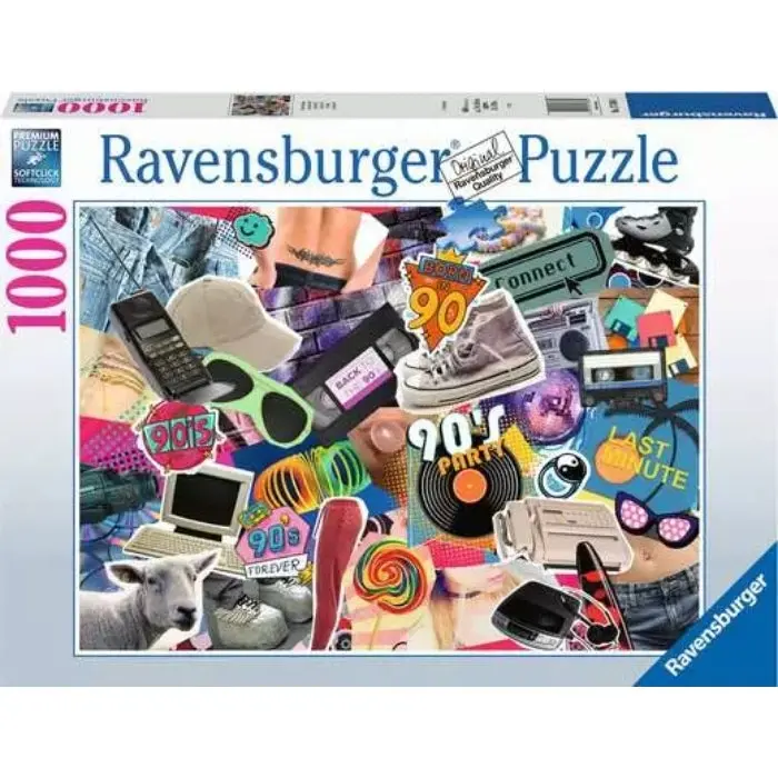 1000pc The 90s Puzzle - Toys & Games