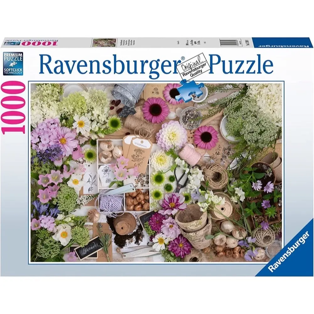 1000pc Splendid Flower Love Puzzle - Toys & Games