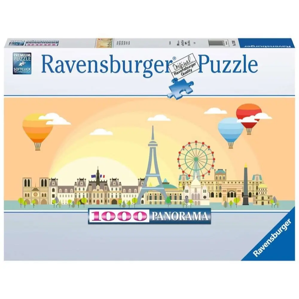 1000pc A Day in Paris Puzzle - Toys & Games