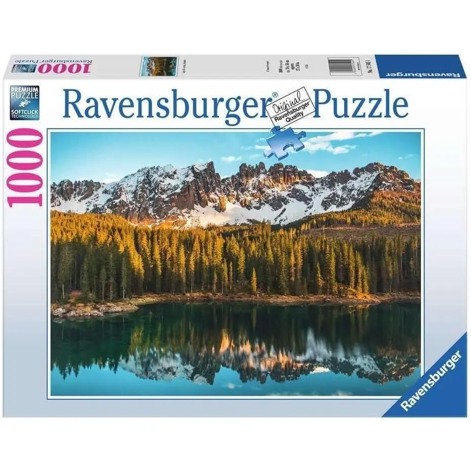 1000pc Lake Carezza Puzzle - Toys & Games