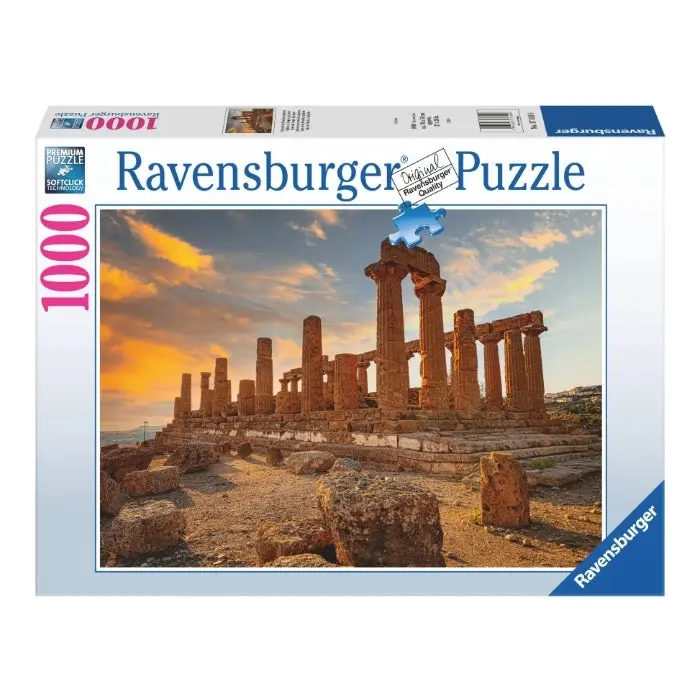 1000pc Valley of the Temples Agrigento Sicily Puzzle - Toys & Games
