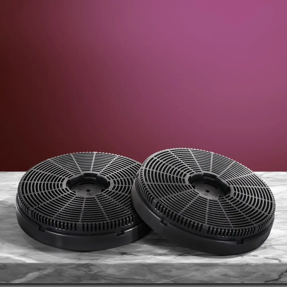 Devanti 16cm Range Hood Carbon Charcoal Filters Replacement X2 - Home & Garden