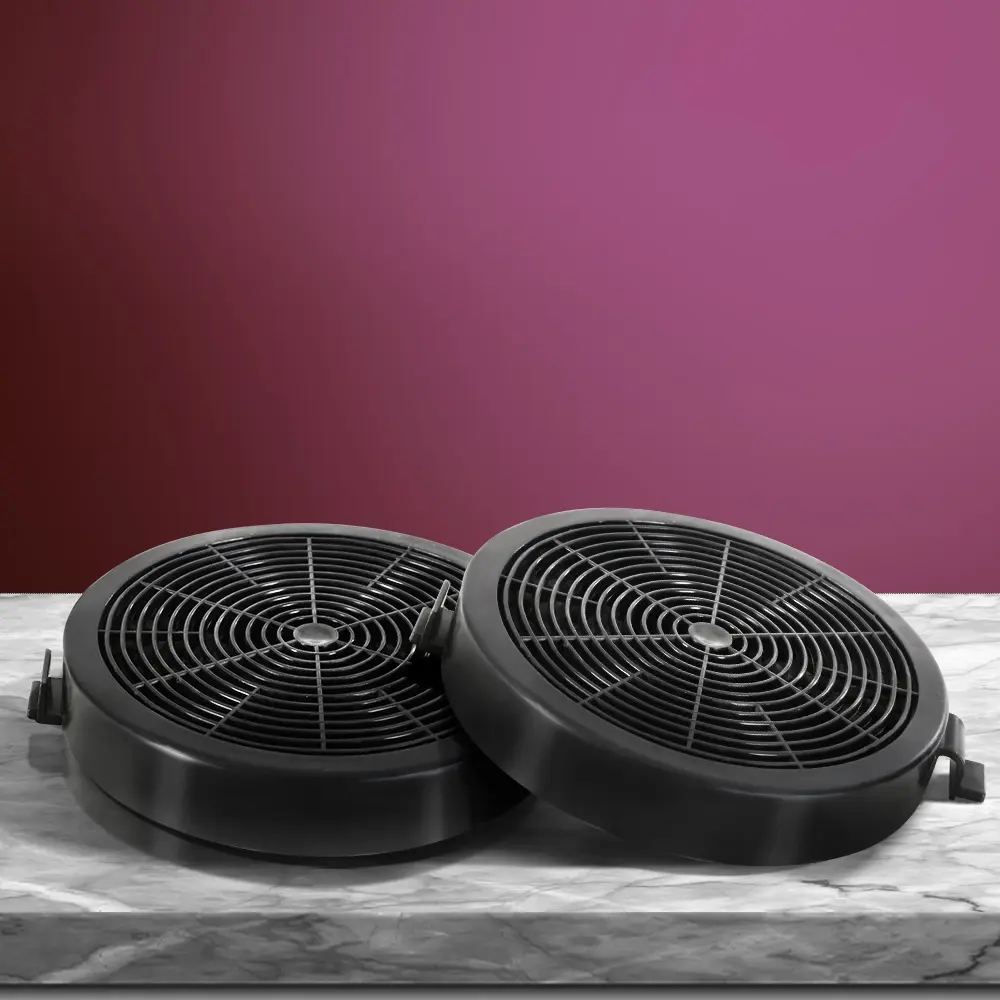 Devanti 11cm Range Hood Carbon Charcoal Filters Replacement X2 - Home & Garden