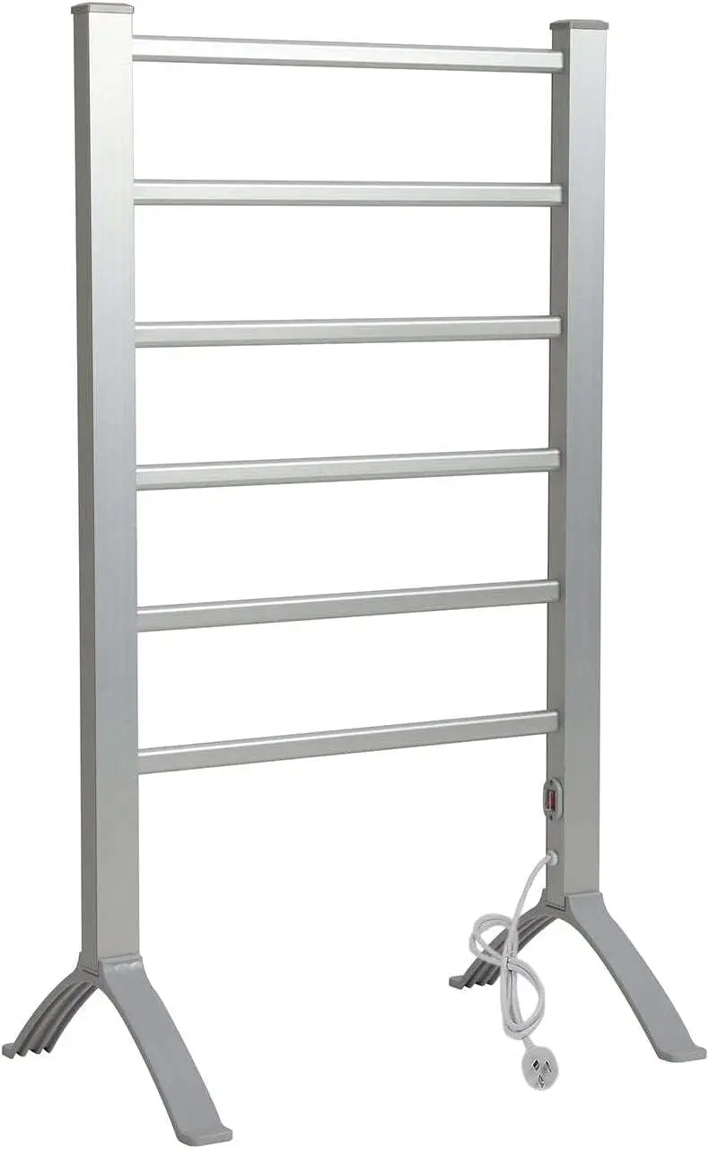 Standing Heated Towel Rail Rack - Home & Garden