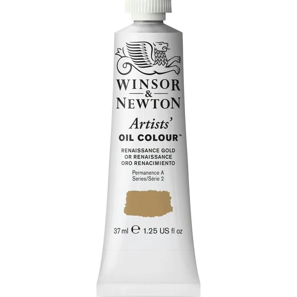 Winsor & Newton Artists Oil Colour 37ml Art Paint Tube Renaissance Gold Series 2 - Hobbies