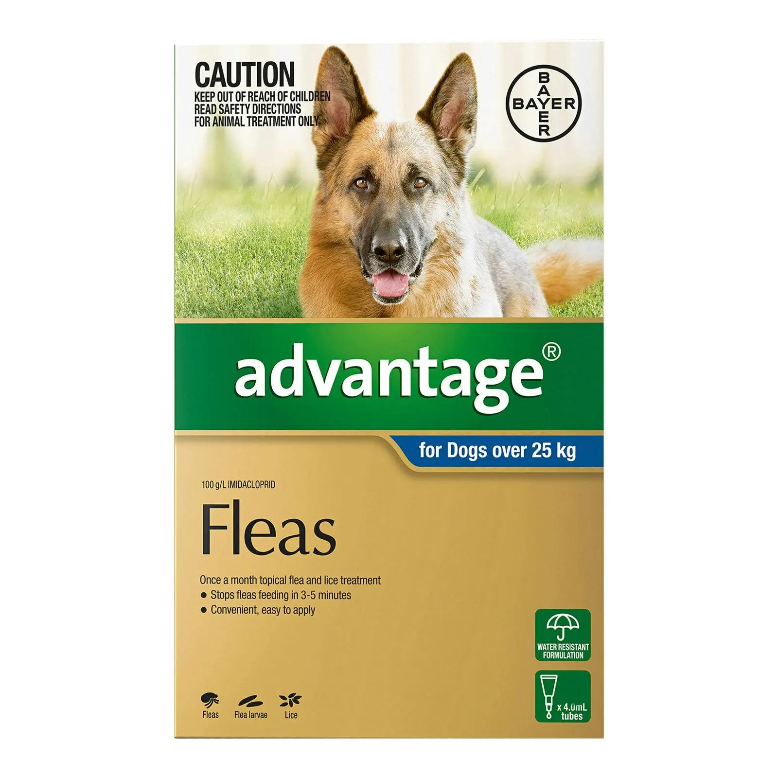 ADVANTAGE For Extra Large Dogs Over 25Kg (Blue) 6 Pack - Save up to 70% Off Pet Supplies