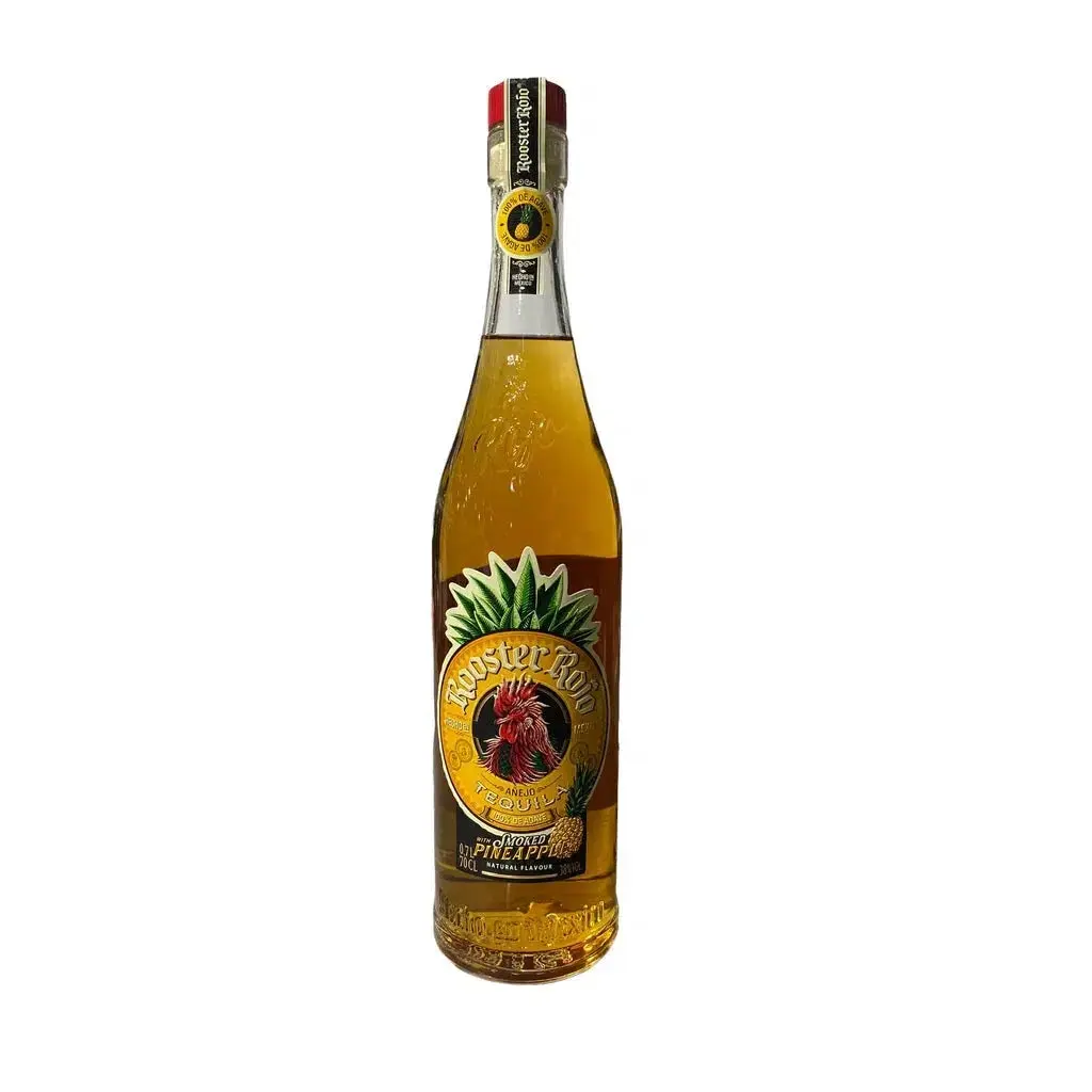 Rooster Rojo Reposado Smoked Pineapple Tequila 700ml - Alcohol