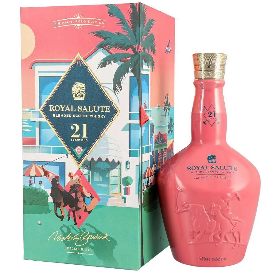 Chivas Royal Salute 21 Year Old Miami Polo Edition 700ml - Alcohol