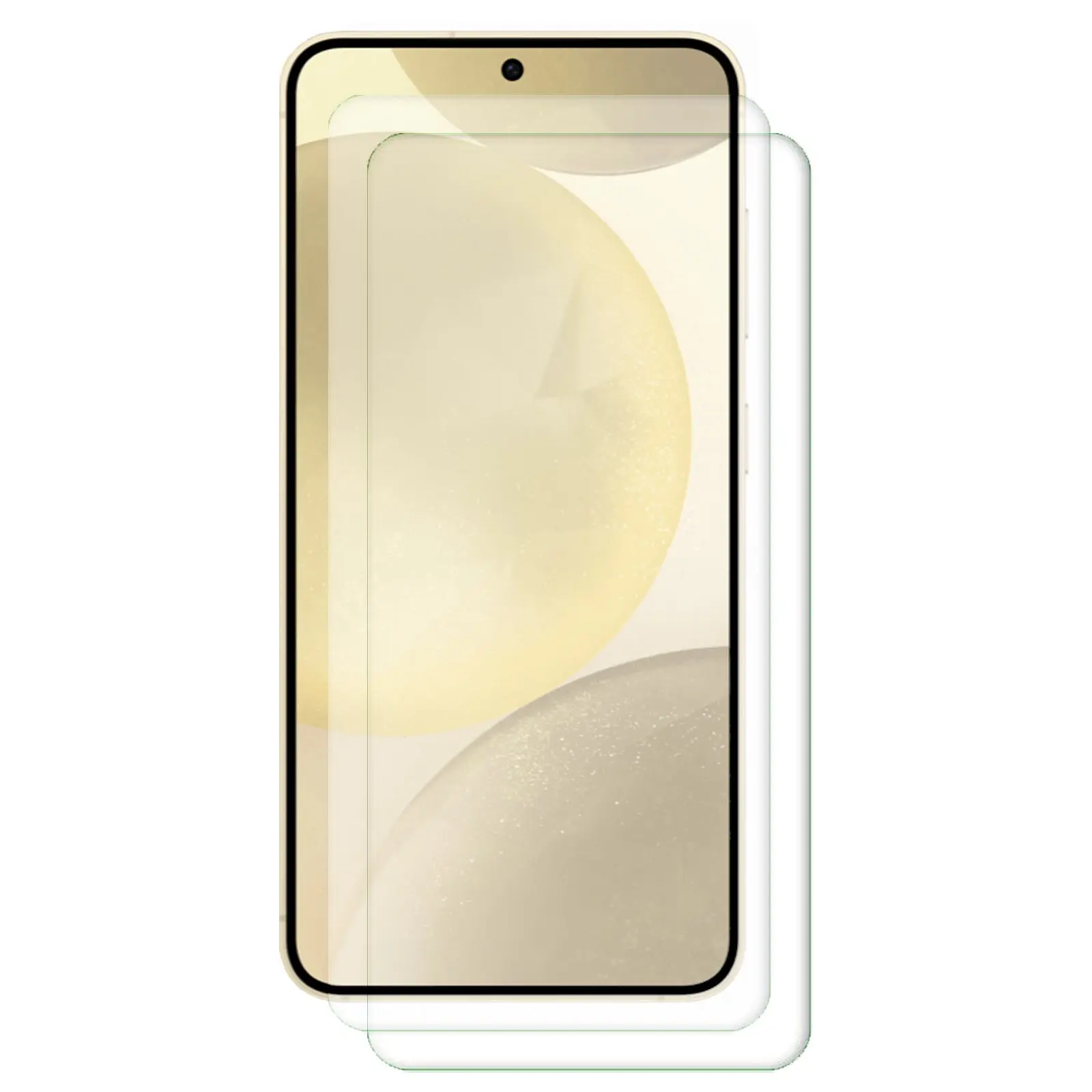 2pcs Tempered Glass Screen Protector Phone Guard for Samsung Galaxy S24 Front - Electronics