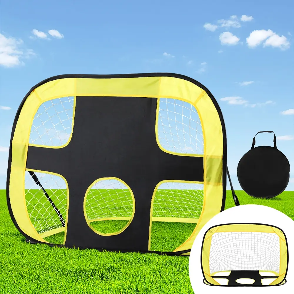 Everfit Portable Football Net Soccer Goal Rebound Target Hitter Training - Sports & Outdoor