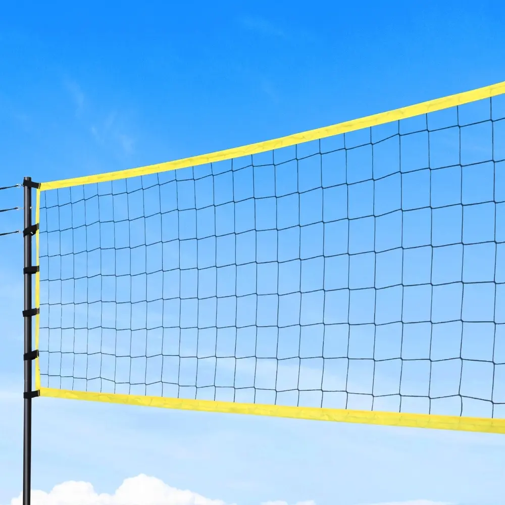 Everfit 9M Portable Volleyball Net Set with Ball Boundary Lines Badminton Tennis - Sports & Outdoor