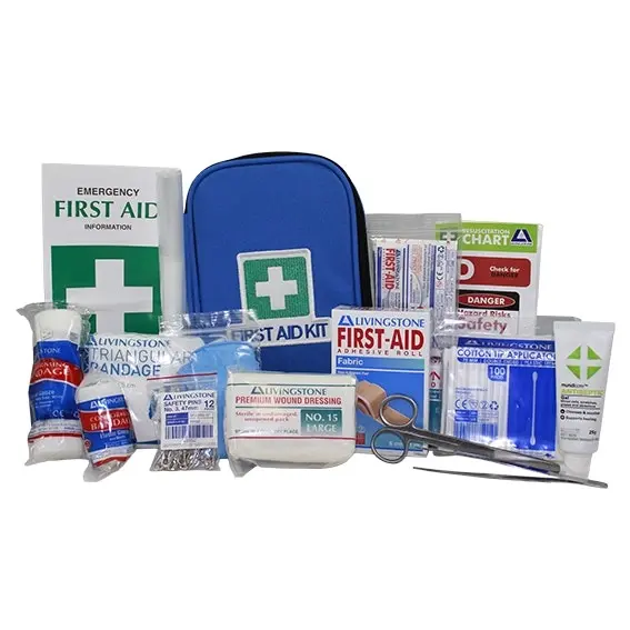 First Aid Kit Class C Complete set In Oxford Cloth OH&S Registered - Health