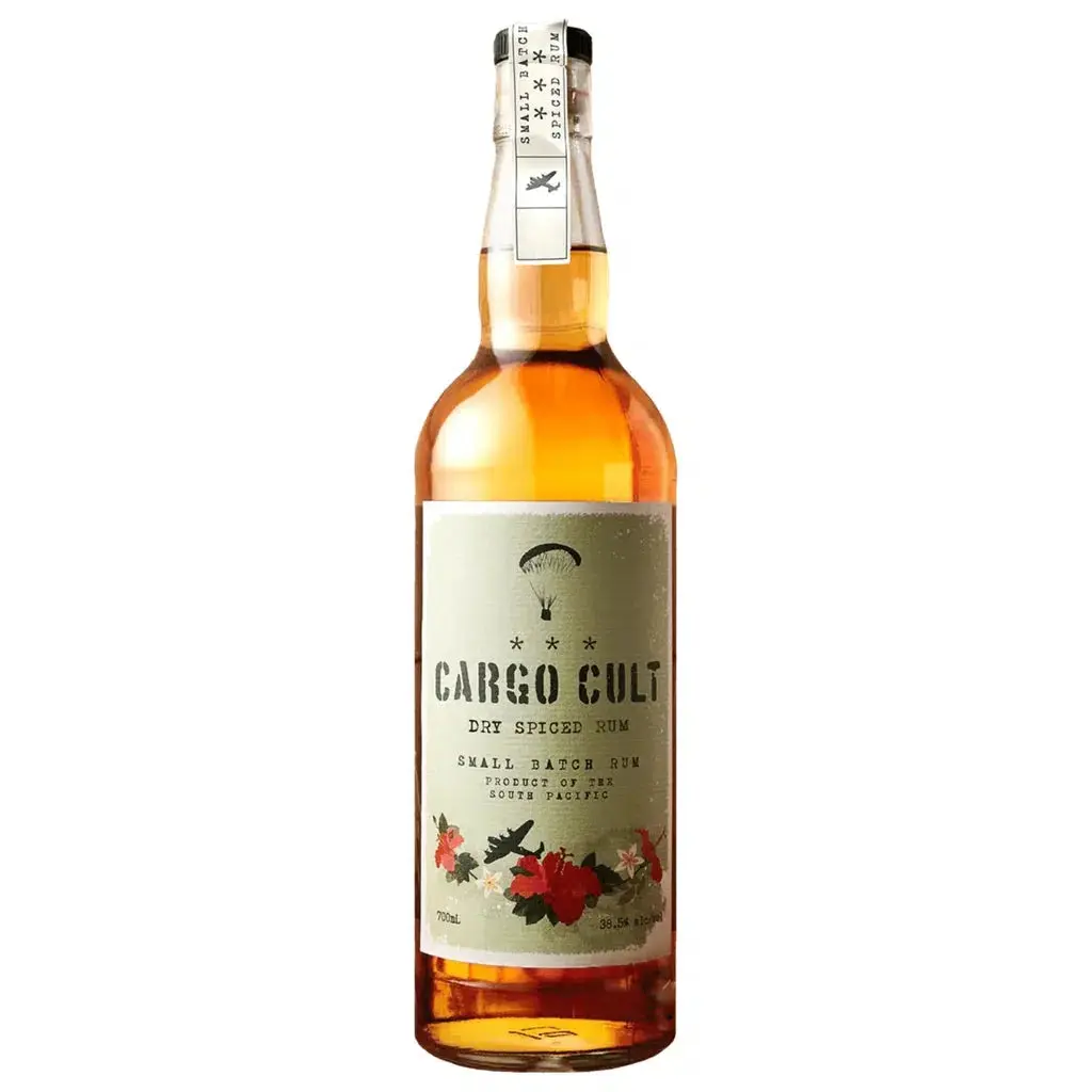 Cargo Cult Small Batch Dry Spiced Rum 700ml - Alcohol