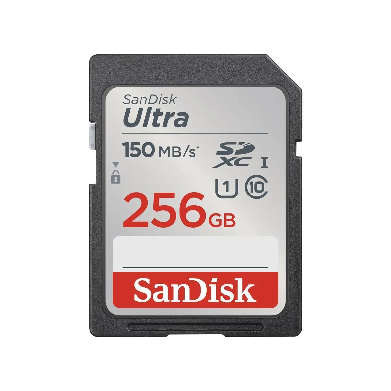 SanDisk Ultra SDXC 256GB 150MB/s C10 UHS-I 4x6 Camera SD Memory Card