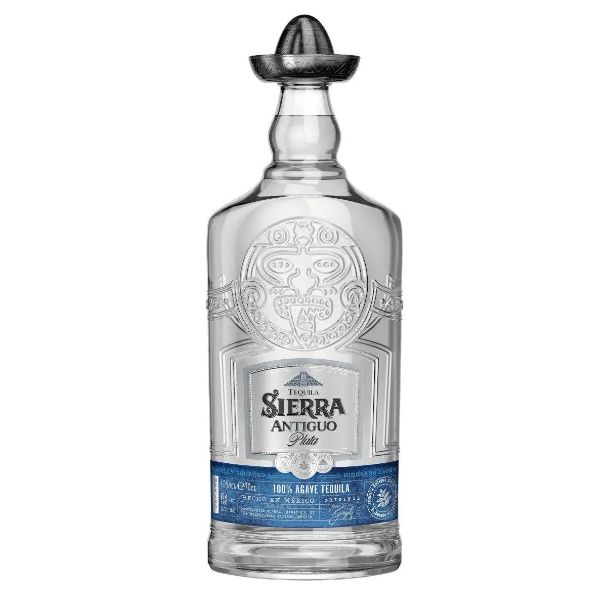 Sierra Antiguo Plata Tequila 700ml - Alcohol