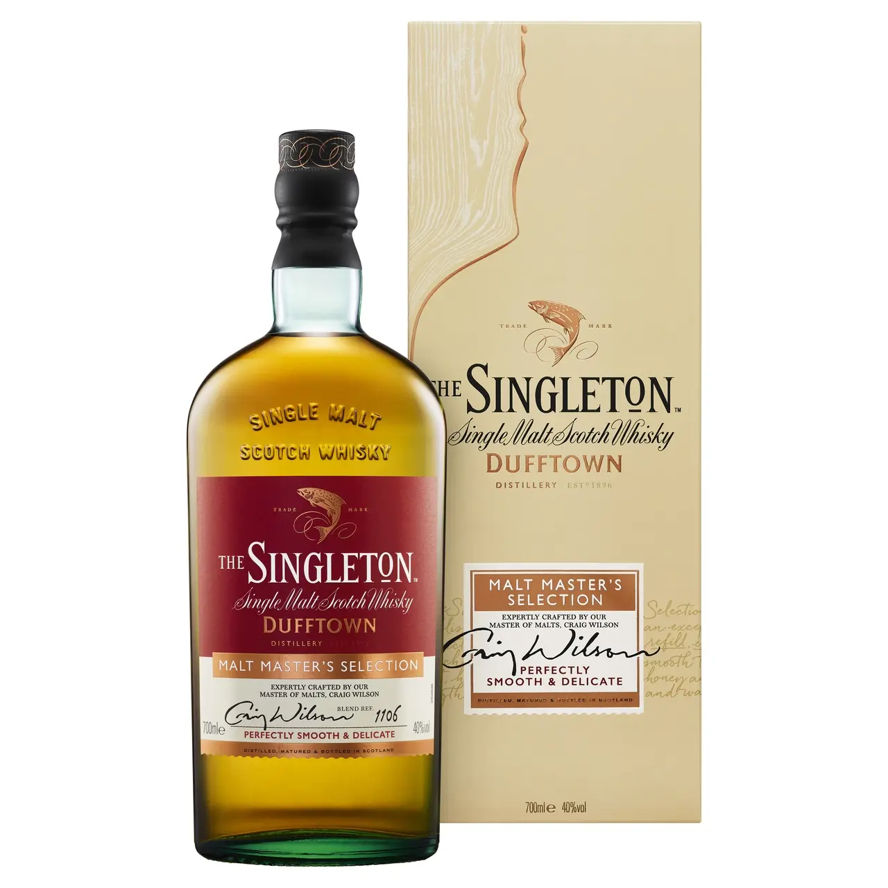 The Singleton of Dufftown Malt Master's Selection Single Malt Scotch Whisky 700ml - Alcohol